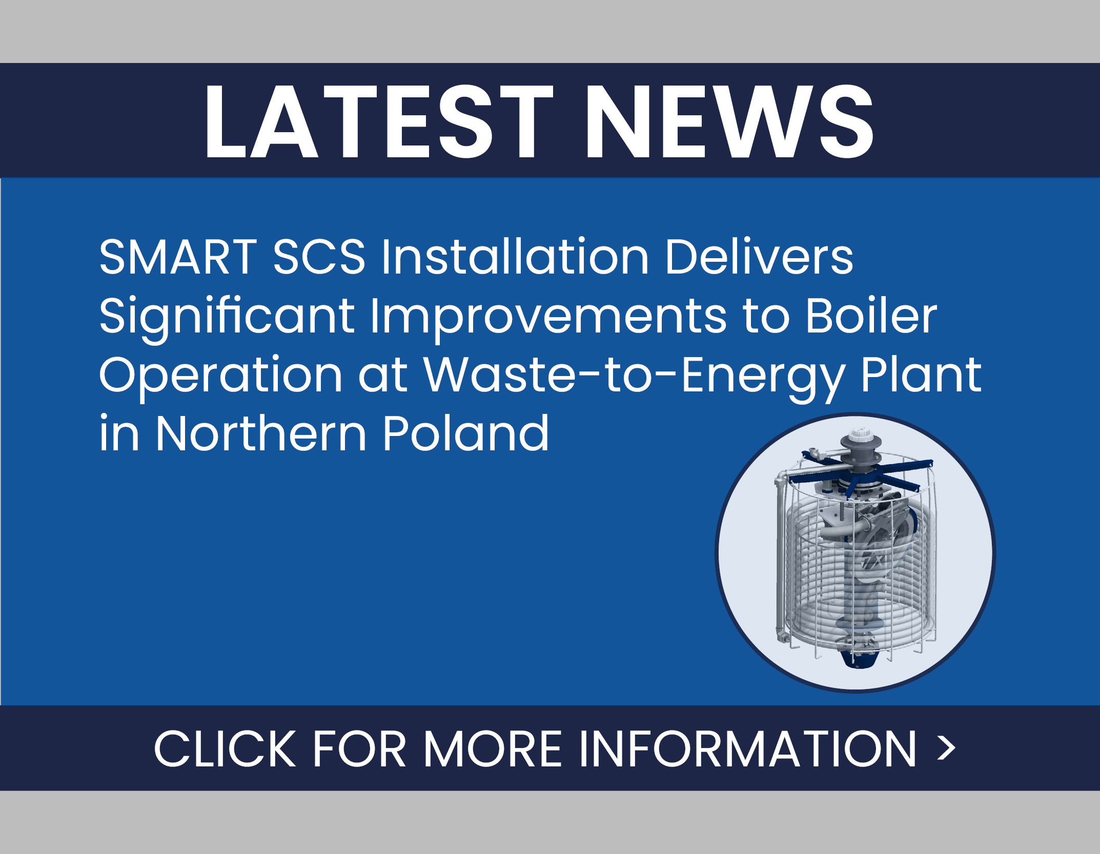 Clyde Bergemann SMART SCS Installation Waste-to-Energy Plant in Northern Poland